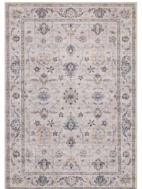 Tappeto stile persiano beige blu - VR5001
