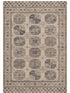 Tappeto stile persiano simil lana beige e grigio - VR5009