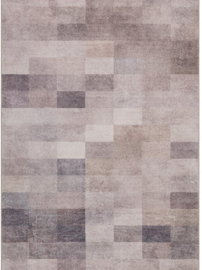 Tappeto moderno geometrico salotto grigio - VR2002