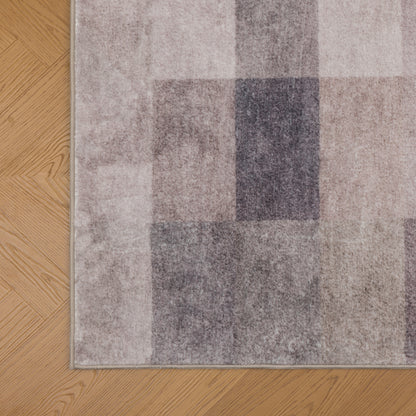 Tappeto moderno geometrico salotto grigio - VR2002