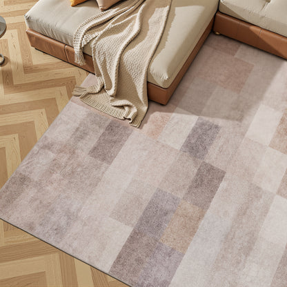 Tappeto moderno geometrico salotto beige marrone - VR2001