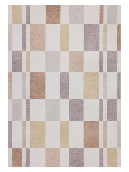 Tappeto moderno disegno geometrico multicolore - VR2024