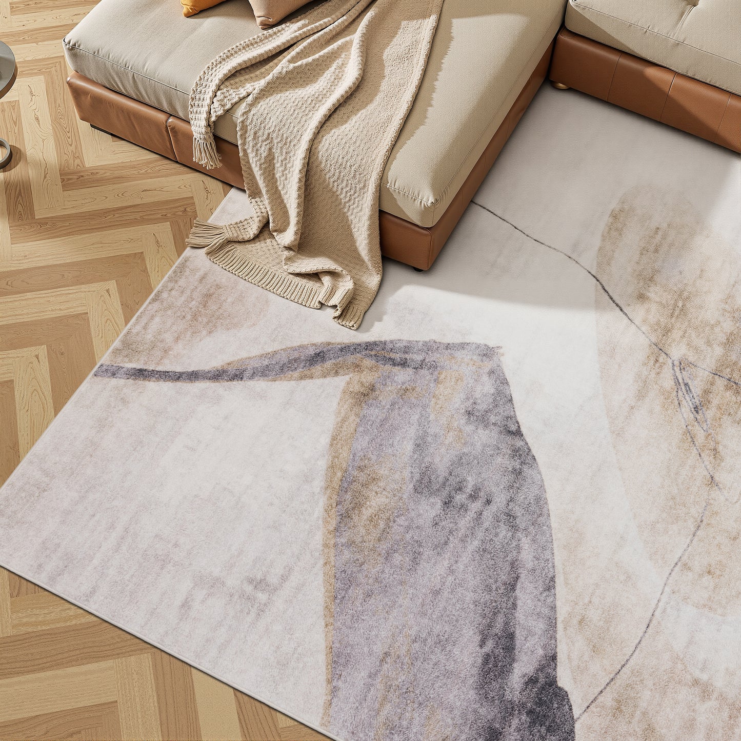 Tappeto moderno naturale color avorio grigio - VR2023