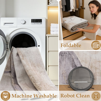 Tappeto moderno naturale color avorio grigio - VR2023