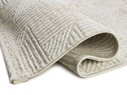 Tappeto vintage moderno effetto antichizzato grigio  e mattone   - UN4001