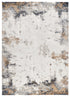 Tappeto vintage effetto antichizzato moderno astratto   - UN4006