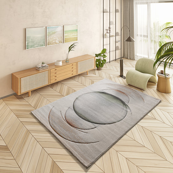 Tappeto disegno arte  moderna colori naturali - UN2056