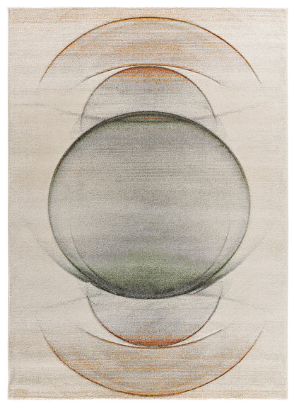 Tappeto disegno arte  moderna colori naturali - UN2056