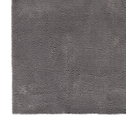 Tappeto lavabile tinta unita antracite   - UN3007