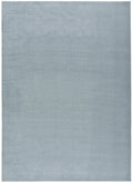 Tappeto lavabile tinta unita azzurro   - UN3008