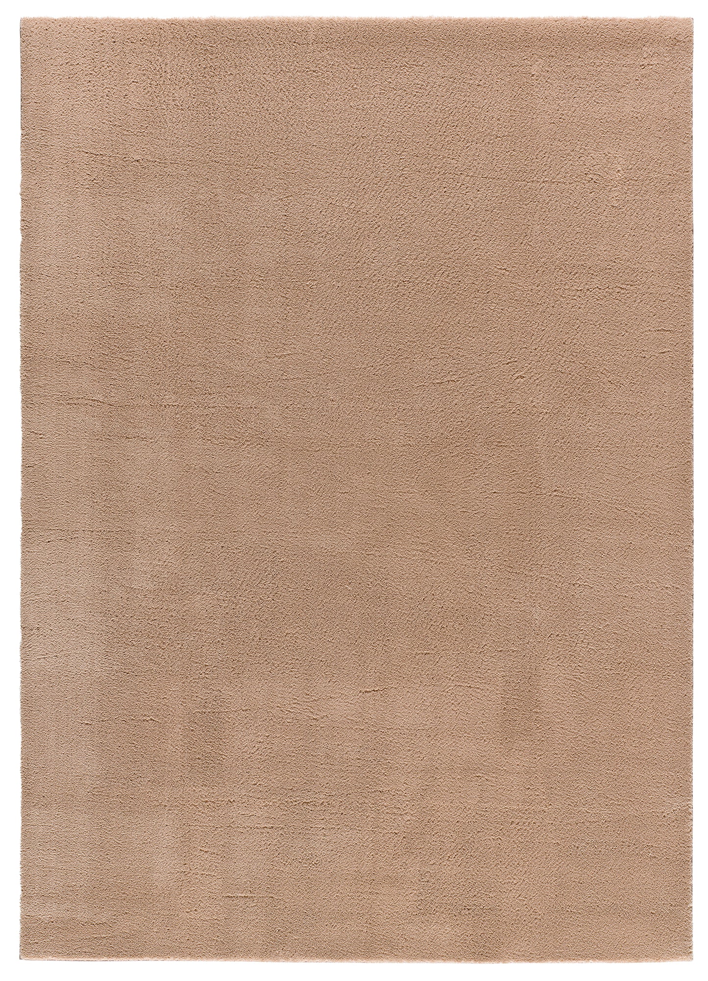 Tappeto lavabile tinta unita beige  - UN3009