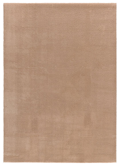 Tappeto lavabile tinta unita beige  - UN3009