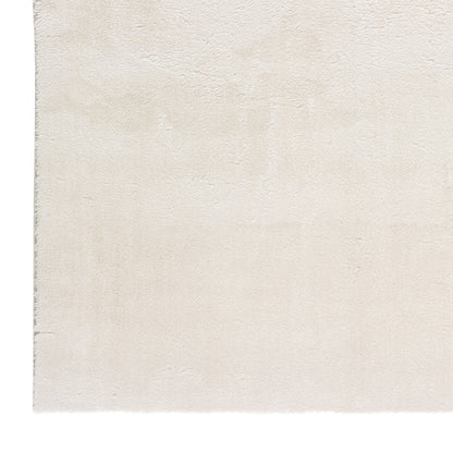 Tappeto lavabile tinta unita bianco  - UN3010