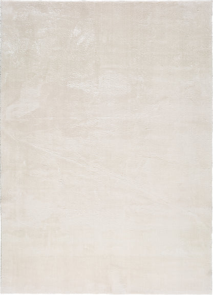 Tappeto lavabile tinta unita bianco  - UN3010