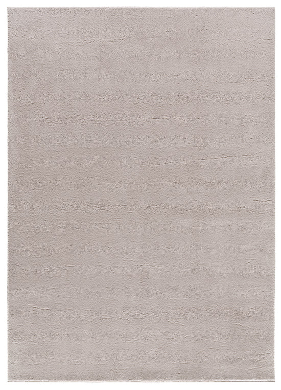 Tappeto lavabile tinta unita grigio  - UN3012