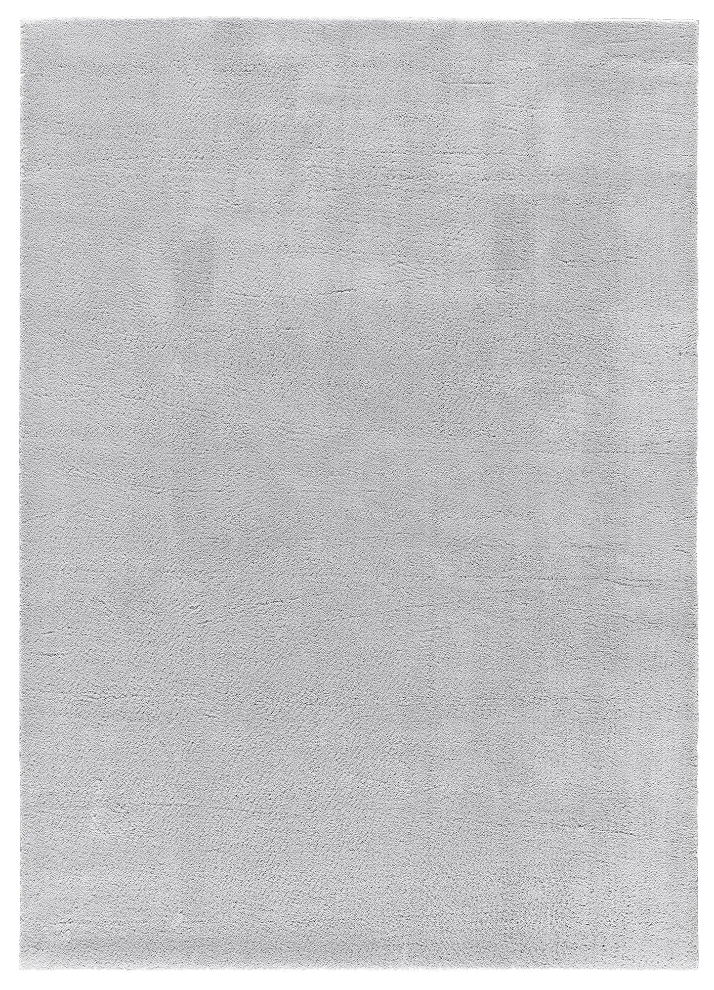 Tappeto lavabile tinta unita argento  - UN3013