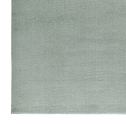 Tappeto lavabile tinta unita verde  - UN3014