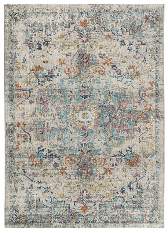 Tappeto outdoor indoor disegno orientale vintage pratico multiuso - UN1022