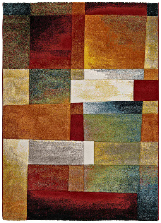 Tappeto salotto moderno colorato - UN2061