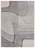 Tappeto salotto disegno geometrico grigio   - UN2064