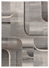 Tappeto soggiorno disegno geometrico grigio beige tortora - UN2066