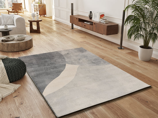 Tappeto design soggiorno salotto grigio - UN2070