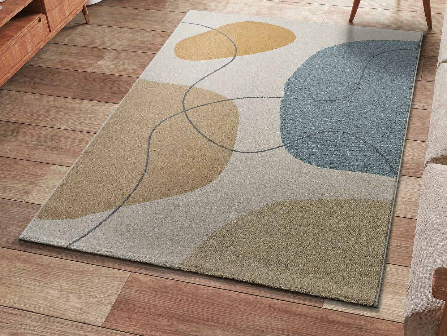 Tappeto design contemporaneo salotto multicolore - UN2071