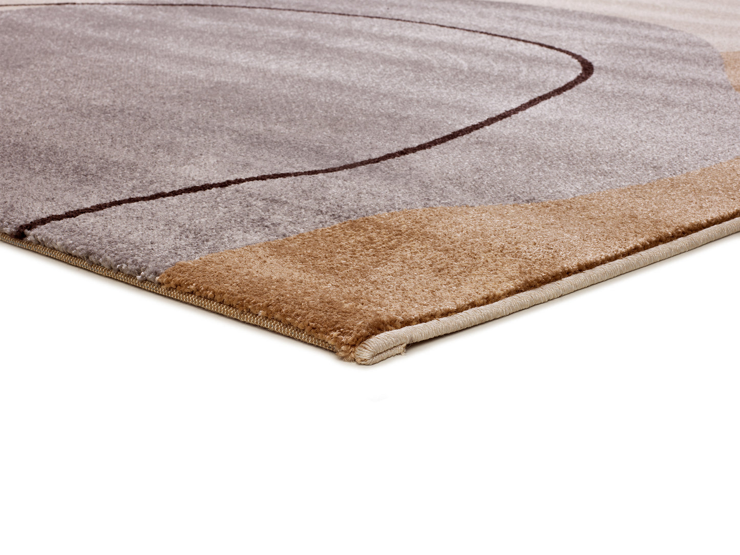 Tappeto design contemporaneo salotto beige grigio - UN2072
