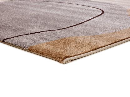 Tappeto design contemporaneo salotto beige grigio - UN2072