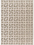 Tappeto moderno disegno geometrico varie misure colore beige - UN4014