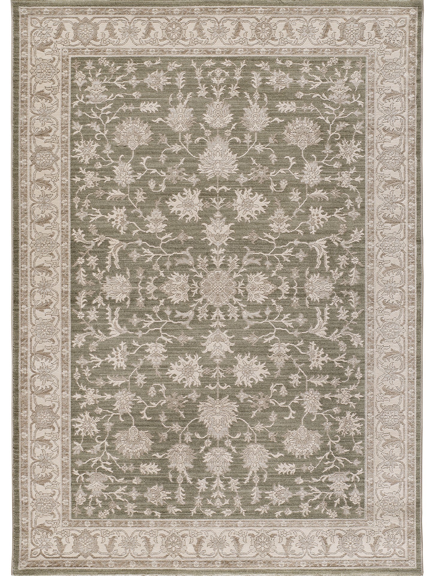Tappeto simil persiano varie misure colore verde - UN5016