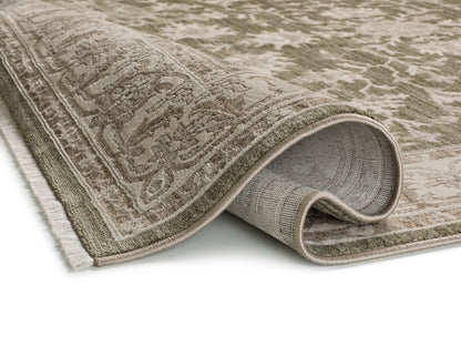 Tappeto simil persiano varie misure colore verde - UN5016
