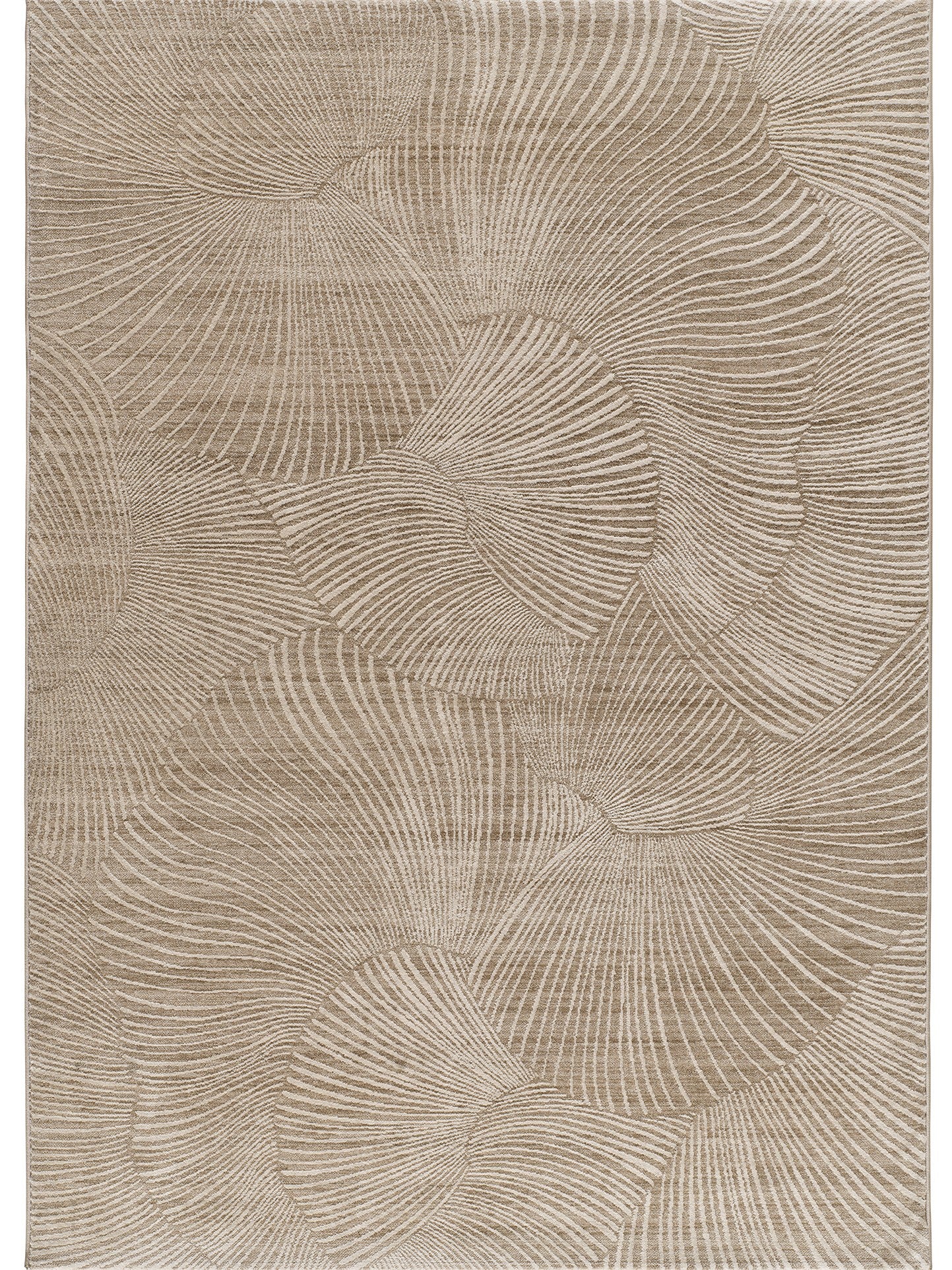 Tappeto design contemporaneo varie misure colore beige - UN4015