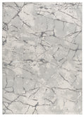 Tappeto disegno effetto marmo grigio - UN2073
