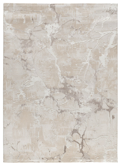 Tappeto disegno effetto marmo beige - UN2074