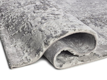 Tappeto disegno effetto pietra grigio - UN2075