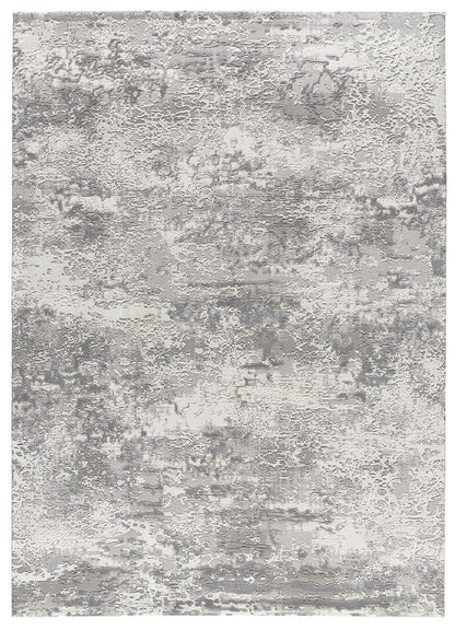 Tappeto disegno effetto pietra grigio - UN2075