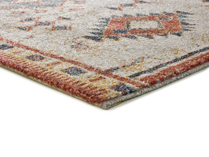 Tappeto tradizionale caucaso terracotta beige - UN5005