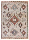 Tappeto tradizionale caucaso terracotta beige - UN5005