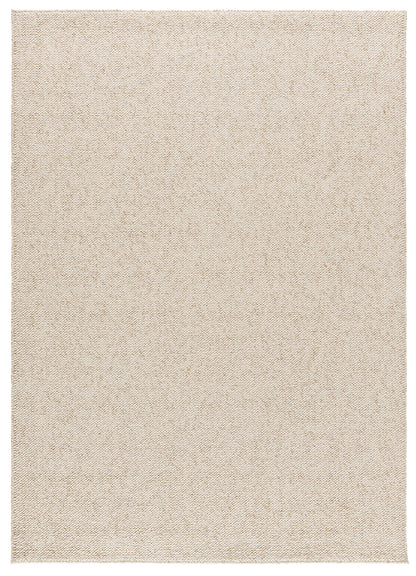 Tappeto lavabile camera soggiorno rustico tinta bianco avorio - UN7011