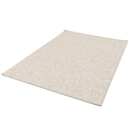 Tappeto lavabile camera soggiorno rustico color crema - UN7014