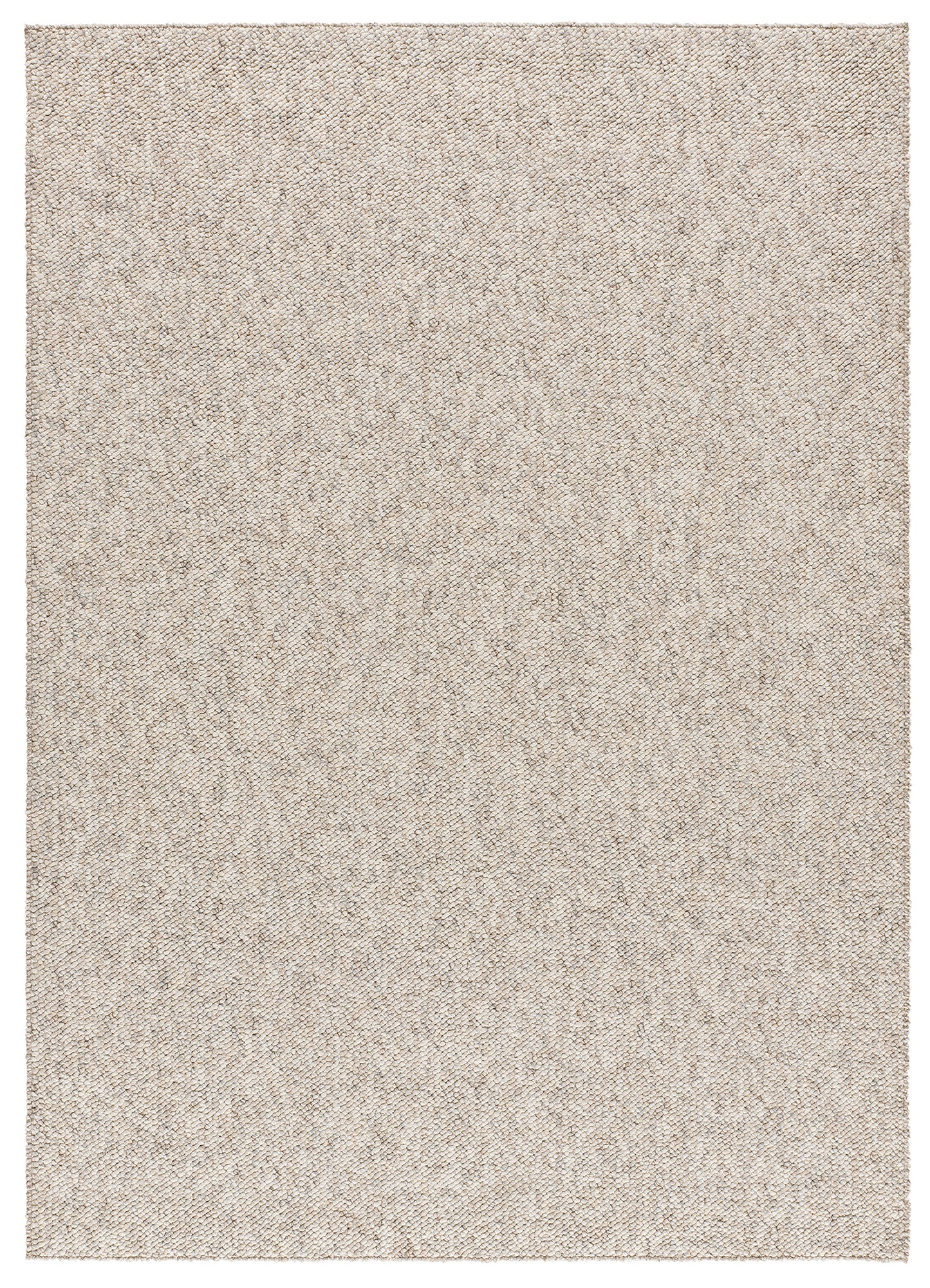 Tappeto lavabile camera soggiorno rustico color crema - UN7014