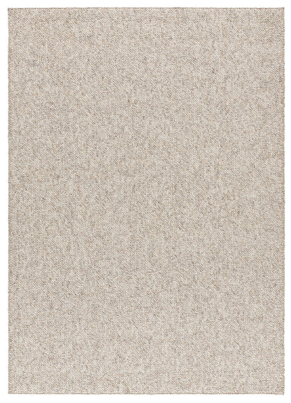 Tappeto lavabile camera soggiorno rustico color crema - UN7014