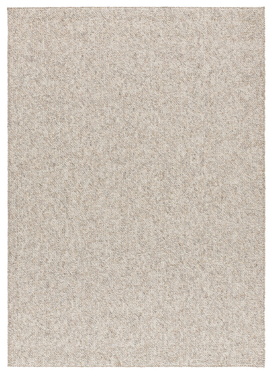 Tappeto lavabile camera soggiorno rustico color crema - UN7014