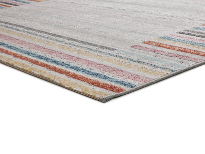 Tappeto bordo multicolore adatto sia per interno che per esterno- UN1016