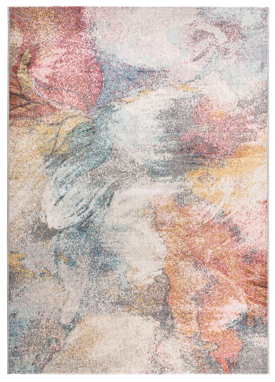 Tappeto indoor outdoor fantasia astratta colorata - UN1018