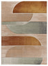 Tappeto d'arredo moderno colori naturali caldi - UN2080