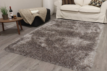 Tappeto a pelo alto colore grigio cenere  - VR3001