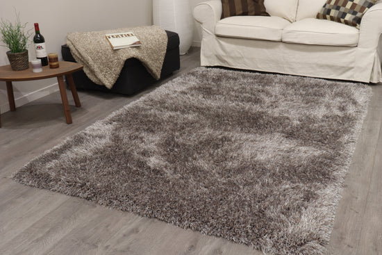 Tappeto a pelo alto colore grigio cenere  - VR3001
