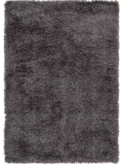 Tappeto a pelo alto colore grigio antracite - VR3003
